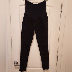 Black Stretch Maternity Jeans